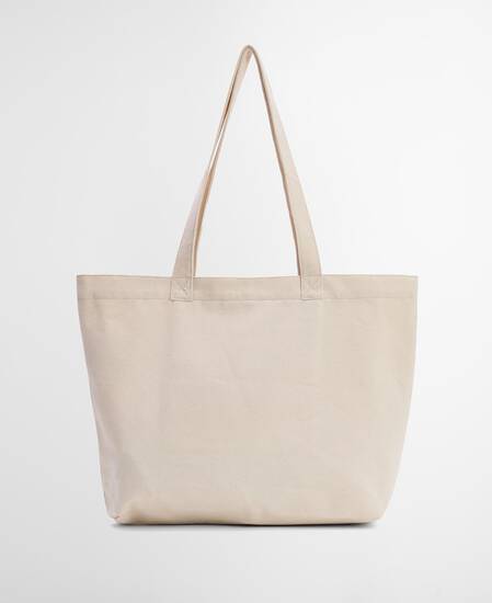 Script Tote Bag Natural