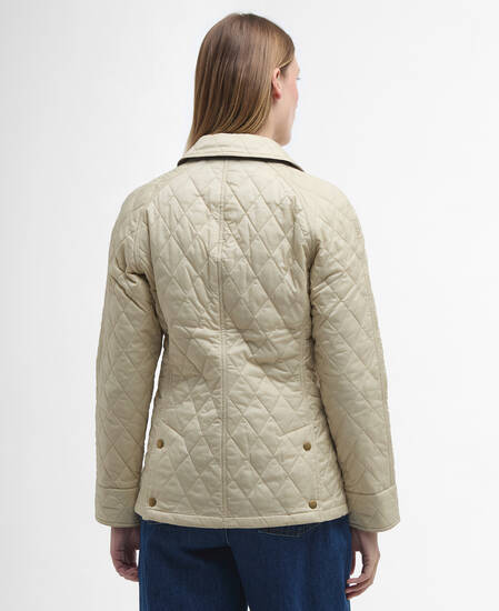 Summer Beadnell Quilted Jacket Pearl