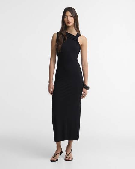 Cinzia Midi Dress Black