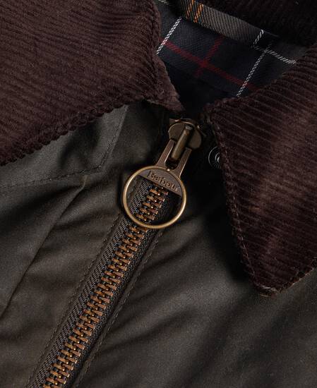 Women's Beaufort Waxed Jacket Olive-Classic