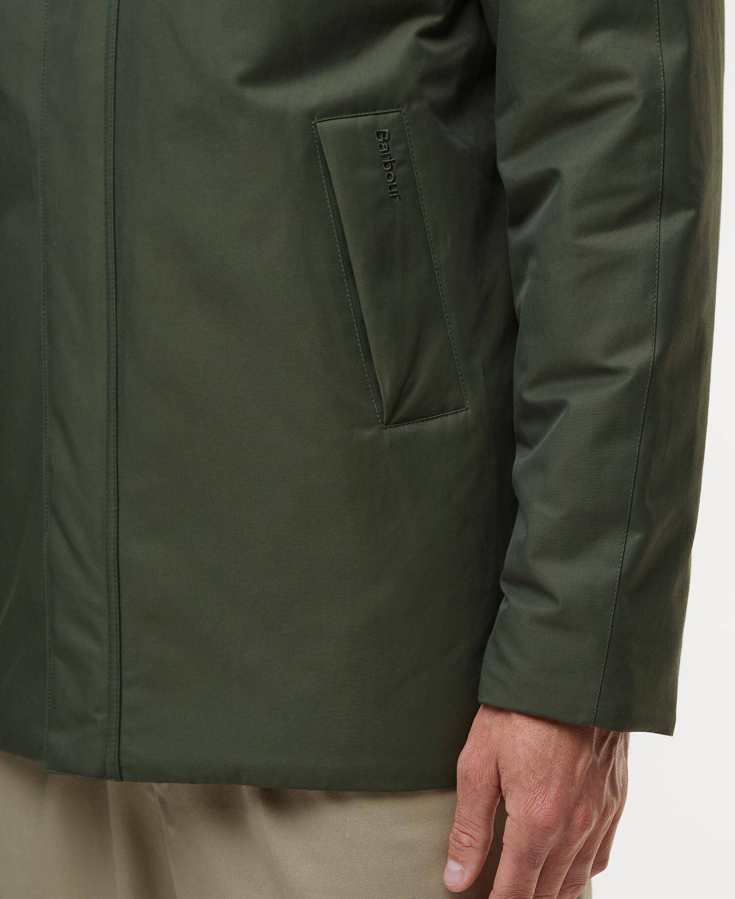 Jacke Modern Lorden Showerproof Mac Olive image number 5