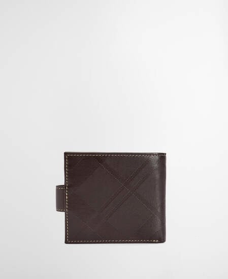 Lederportemonnaie Bamburgh Deboss Brown