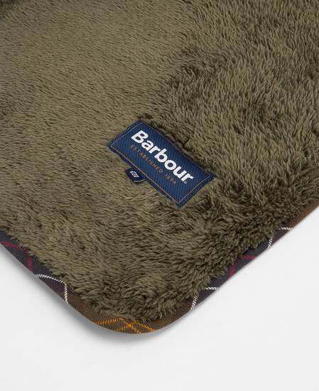 Dog Quilt and Fleece Blanket Olive