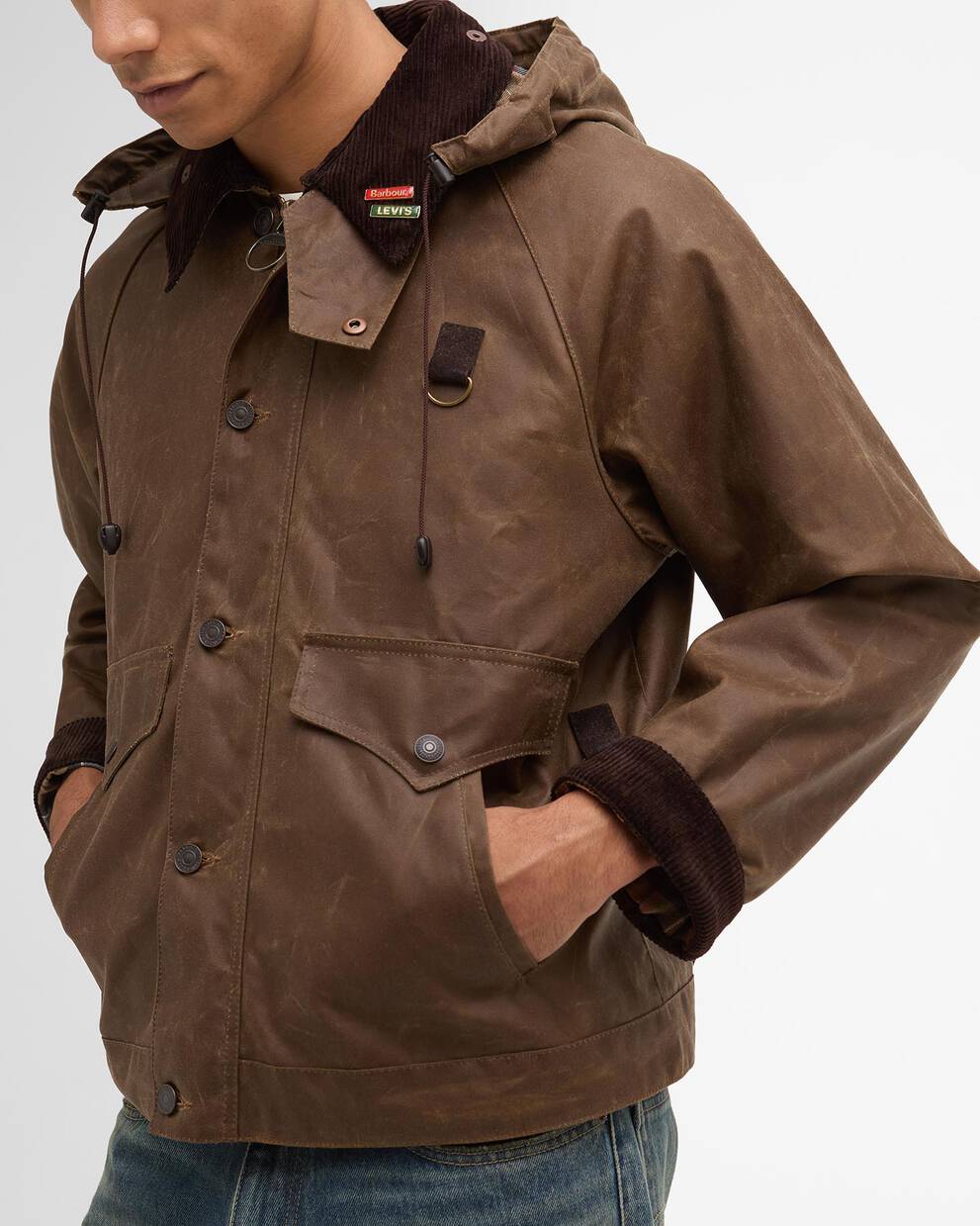 Barbour x Levi's Spey Waxed Jacket