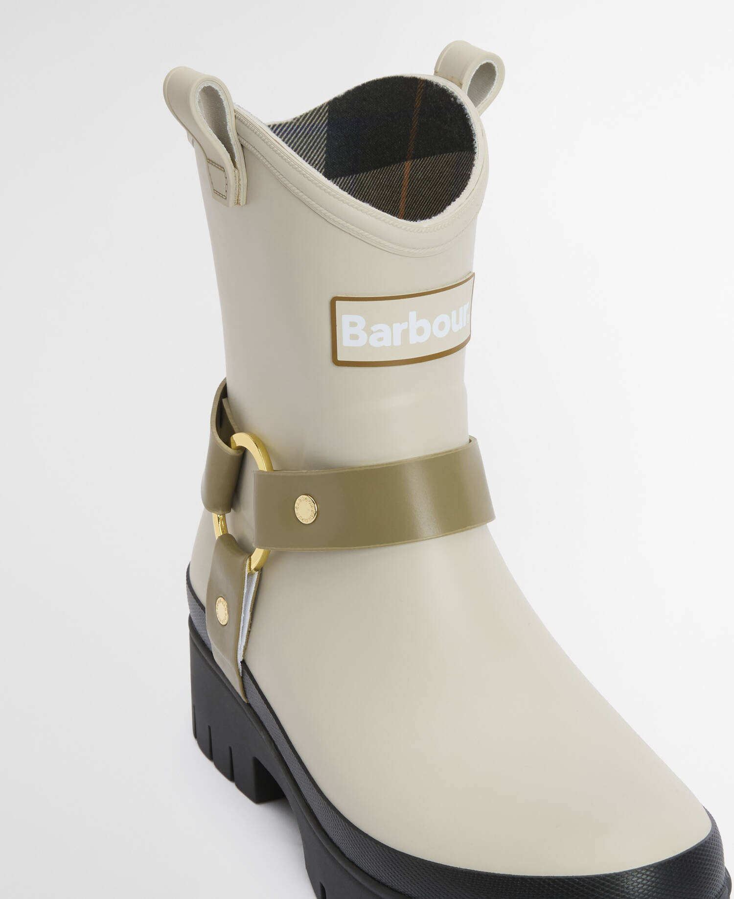 Gummistiefel Elley Harness Light Oak/Bleached Olive image number 3