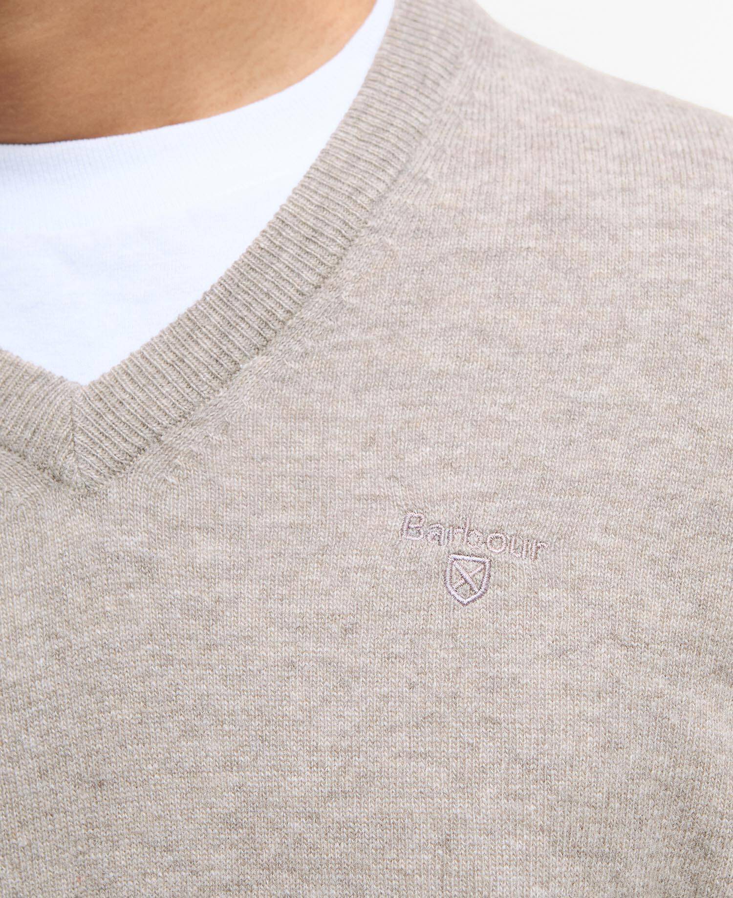 Essential V-Neck Jumper image number 4