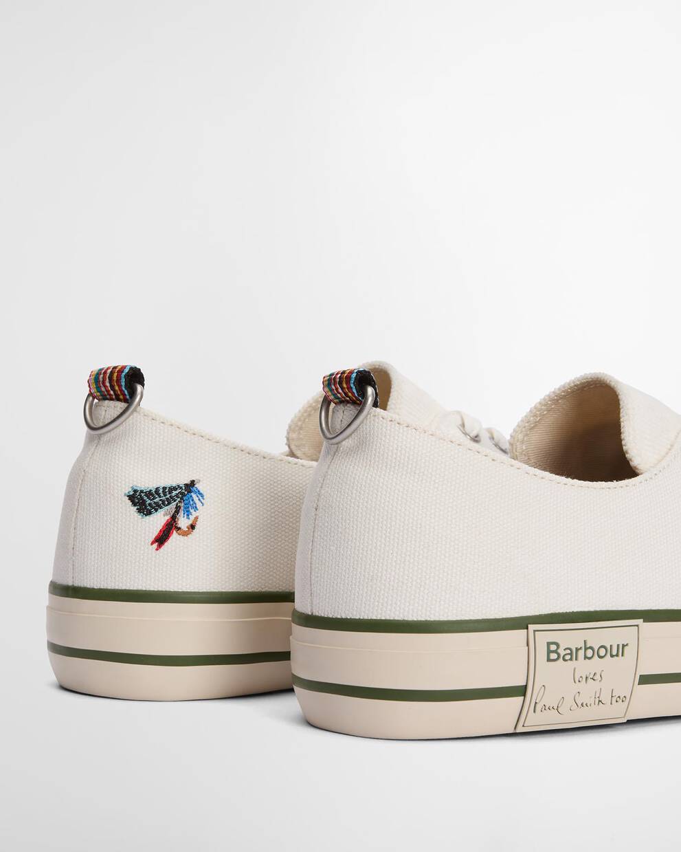 Paul Smith Loves Barbour Herren Sneaker Plimsolls