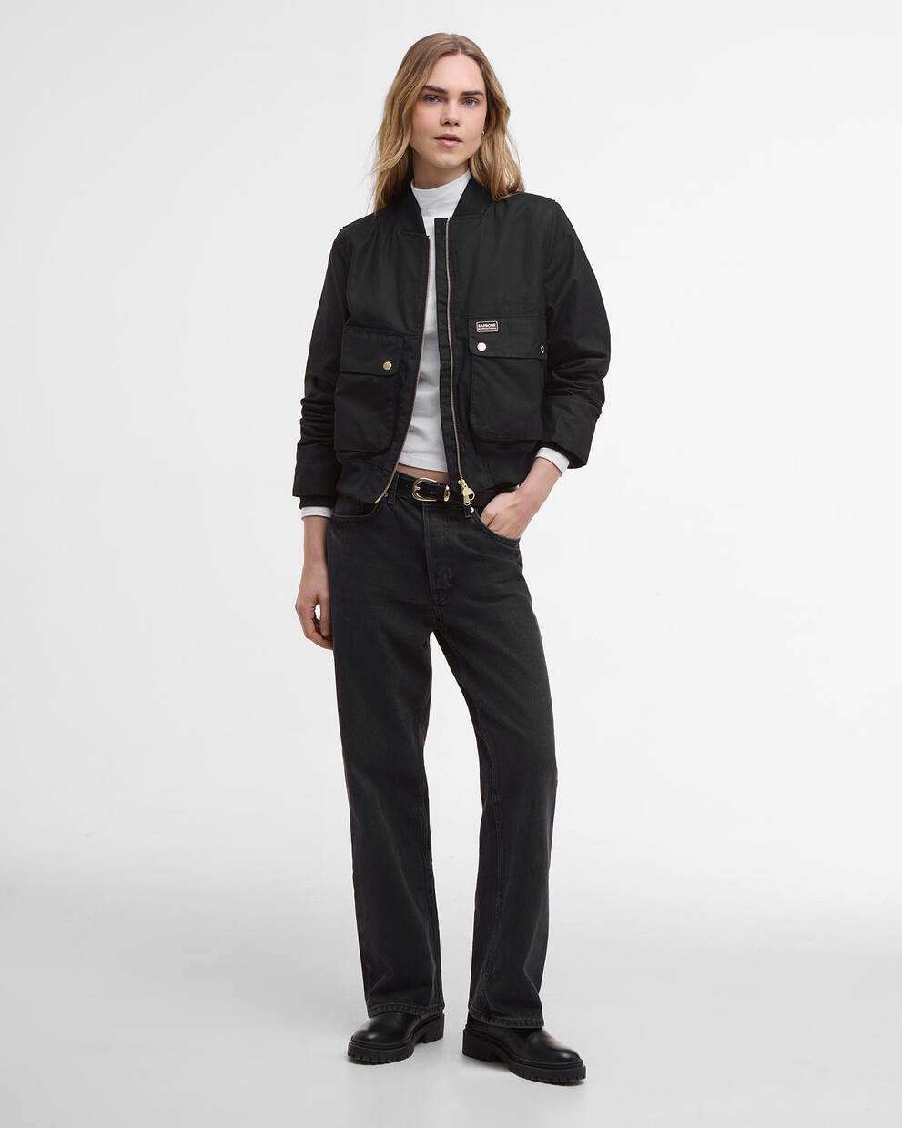 Patsy Waxed Bomber Jacket