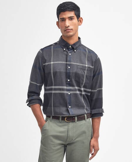 Dunoon Tailored Long-Sleeved Shirt 