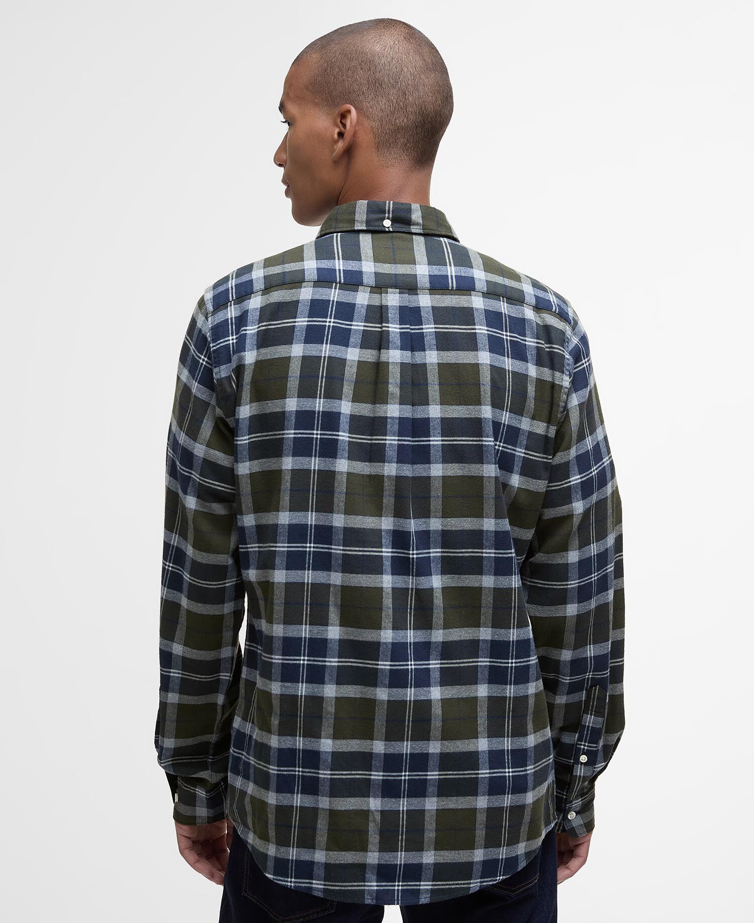 Rasay Tailored Long-Sleeved Shirt Fernwood Tartan