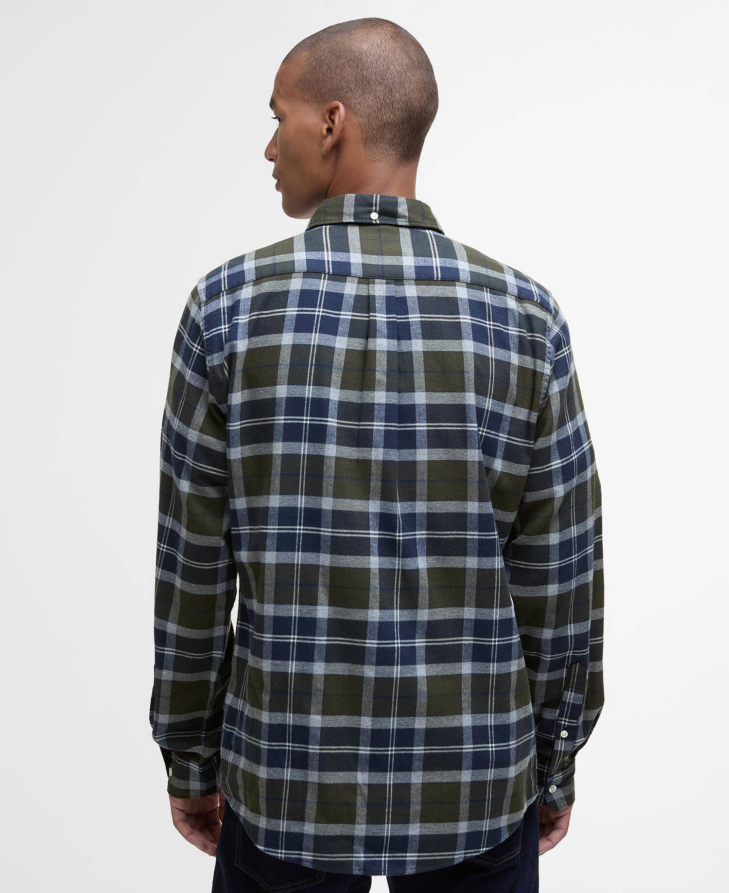 Rasay Tailored Long-Sleeved Shirt Fernwood Tartan image number 2