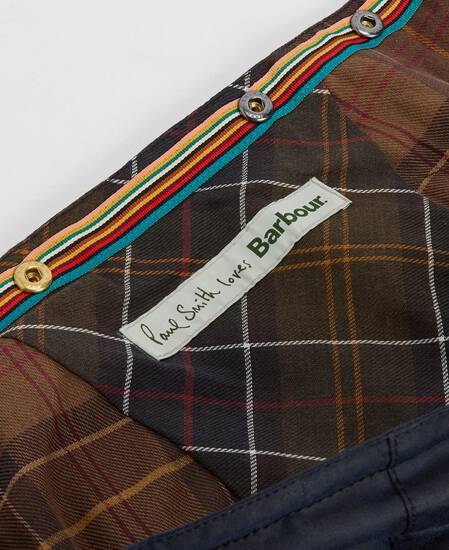 Paul Smith loves Barbour Kapuze Waxed Night Sky