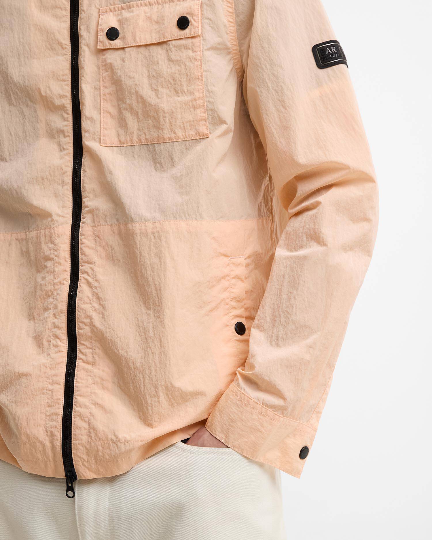 Overshirt Inline Bleached Apricot image number 4