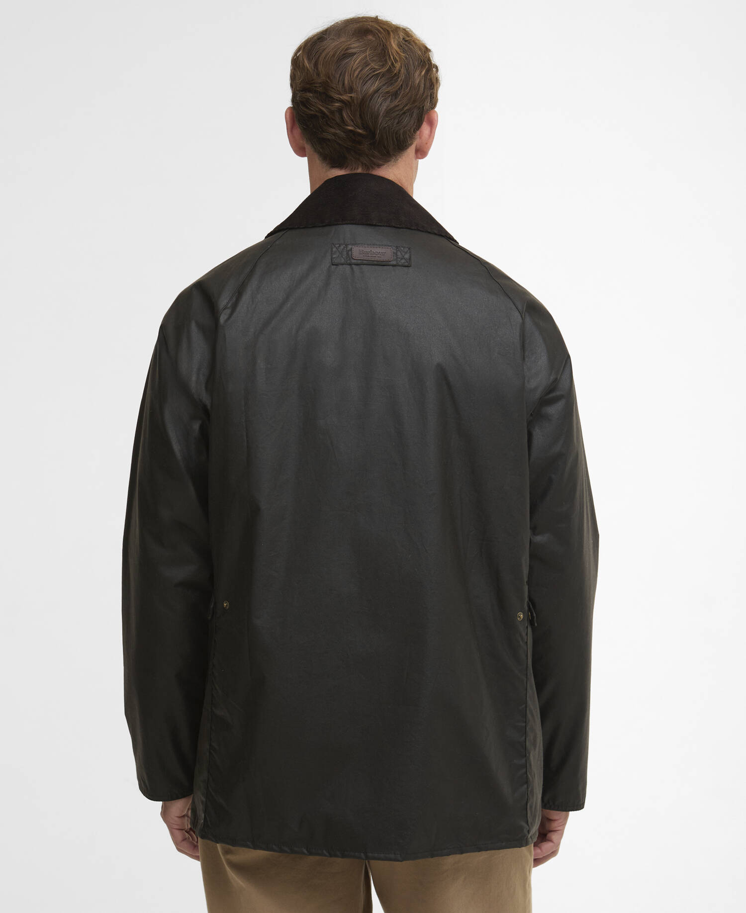 Lightweight Stratford Waxed Jacket Dark Olive image number 2