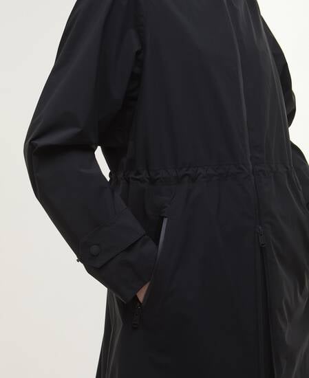 Kyra Longline Waterproof Jacket Classic Black