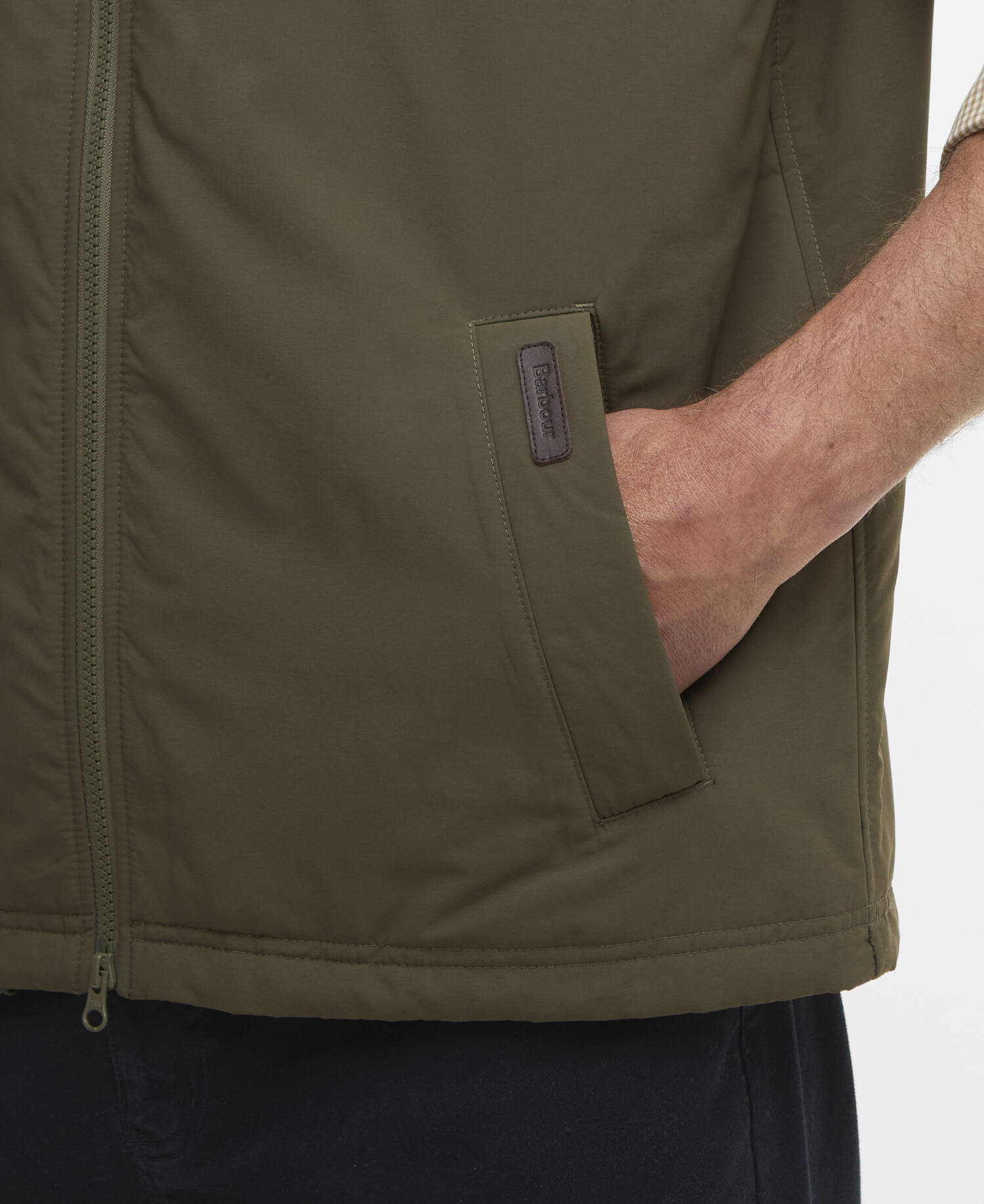 Gilet Hepscott Olive image number 5