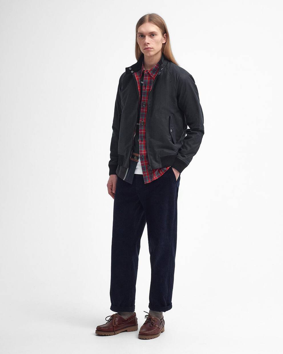 Giacca cerata Harrington Porton – Barbour x Baracuta