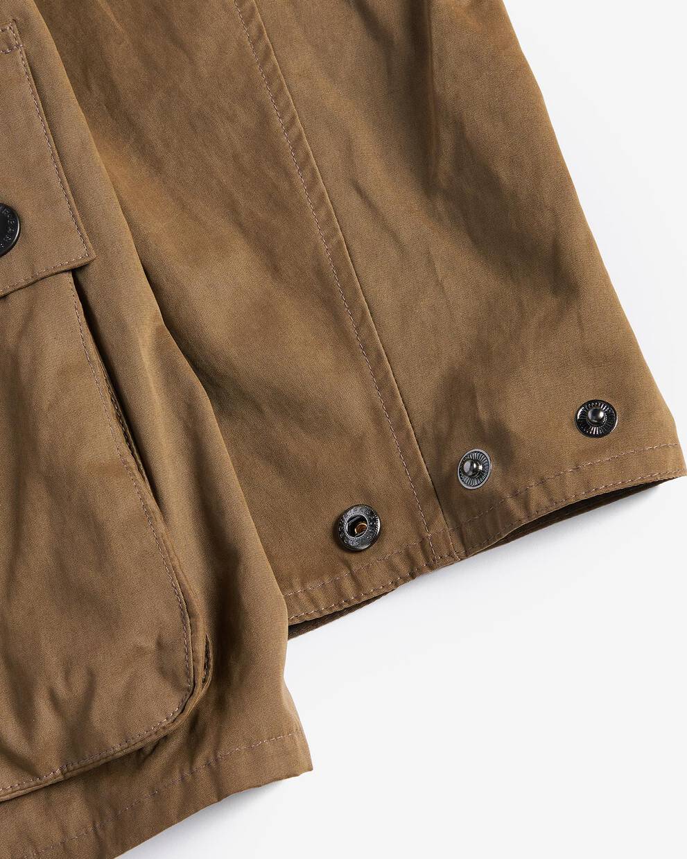 Peached Oversized Bedale Casual Jacket