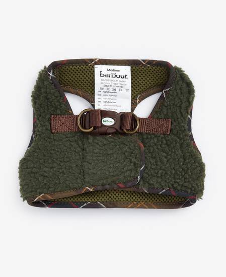 Fleece Dog Harness Olive