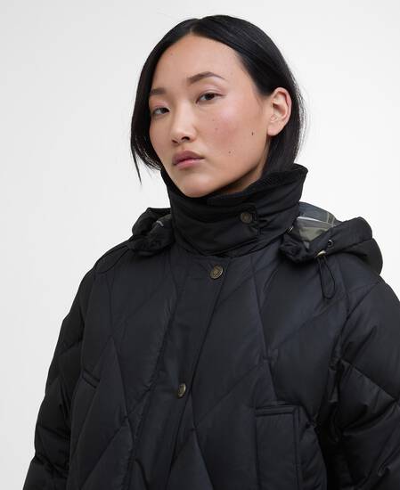 Giacca in piumino d'oca Yasmin Black