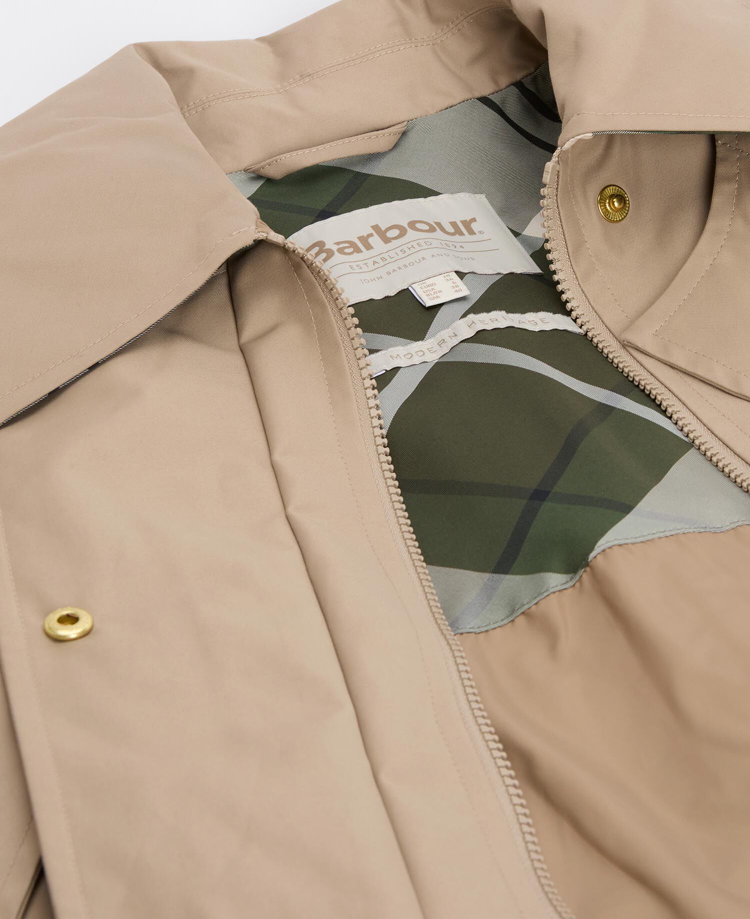 Fia Showerproof Jacket Honey/Ancient Poplar