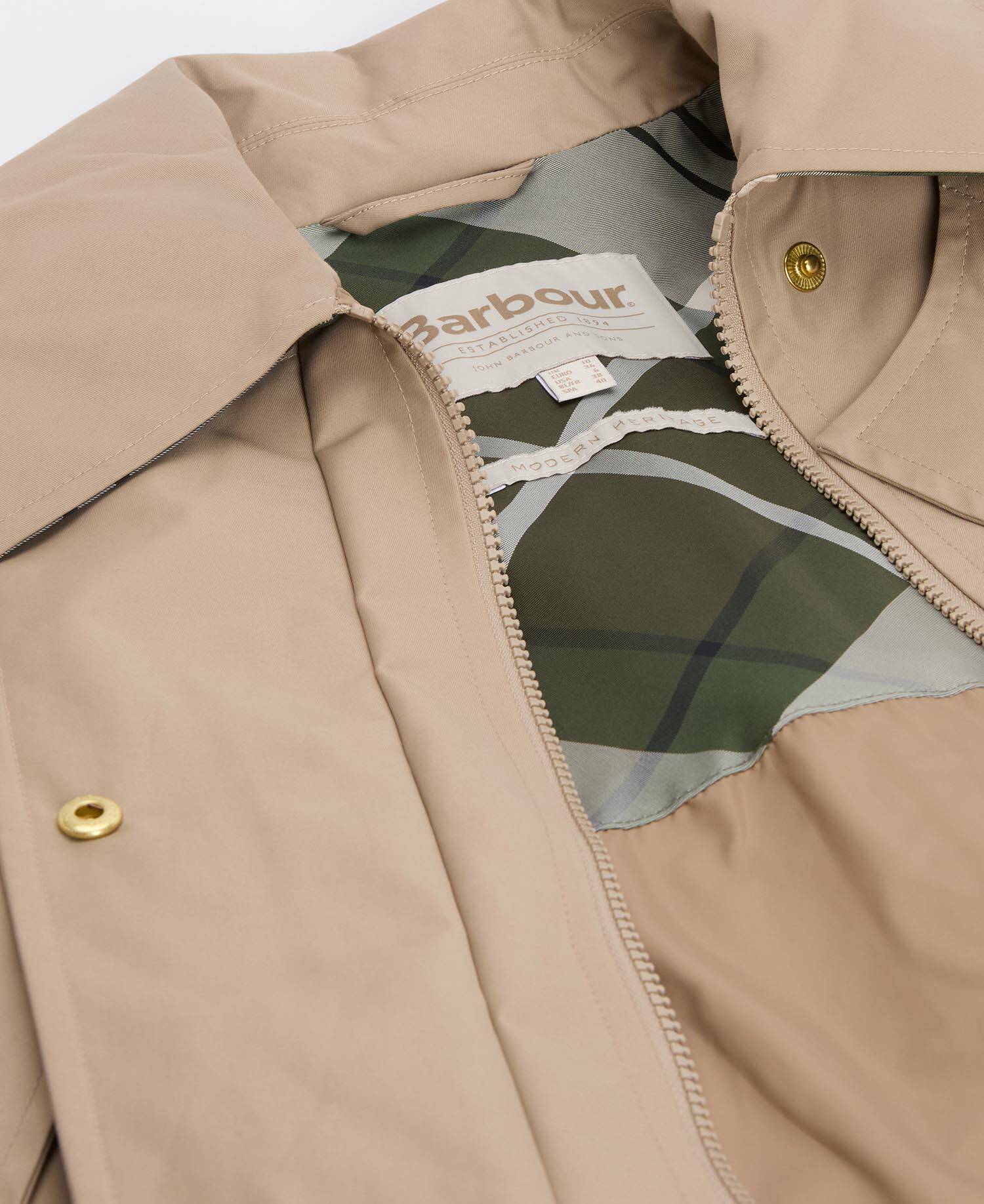 Fia Showerproof Jacket Honey/Ancient Poplar image number 6