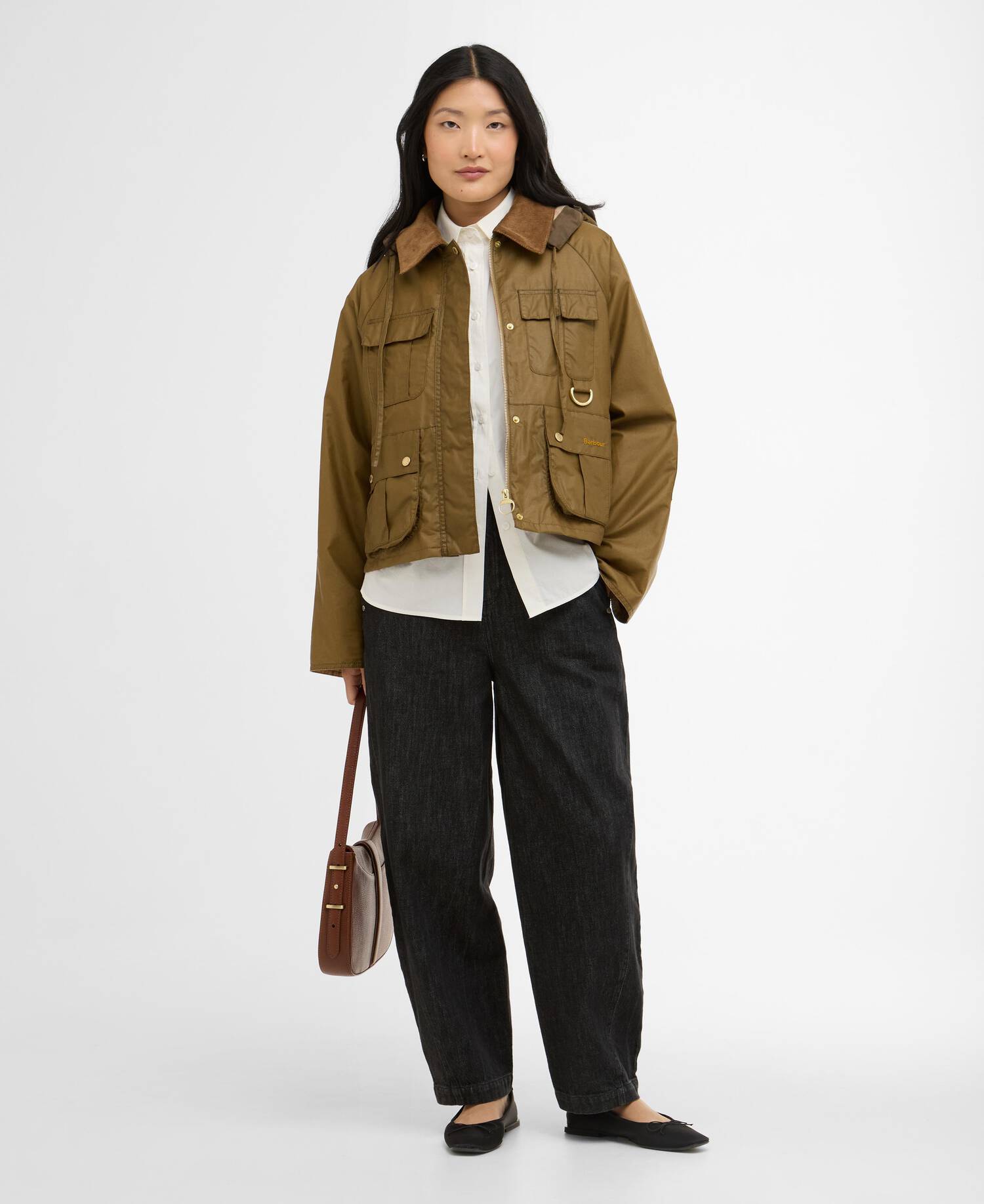 Liza Waxed Jacket Sand/Dress image number 1