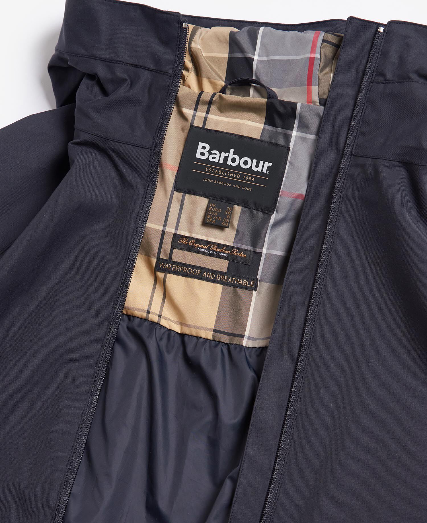 Heron Waterproof Jacket Dark Navy
