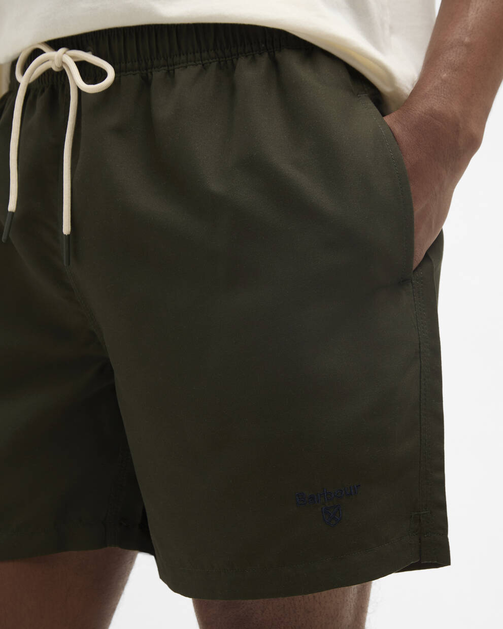 Water Reactive Tartan Swim Short