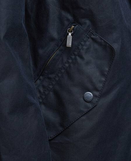 Chelsea Waxed Jacket Navy