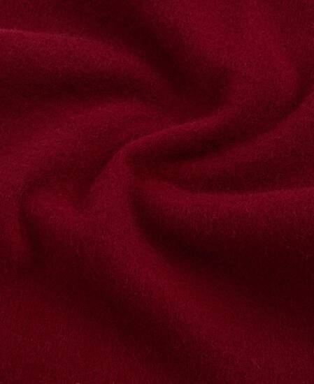 Plain Lambswool Scarf Biking Red