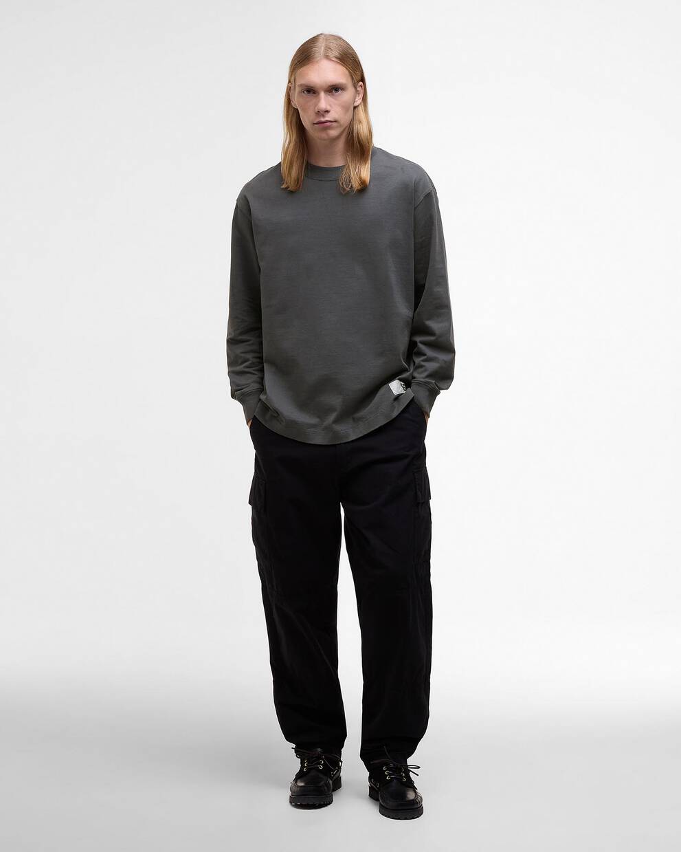 Barbour x Kaptain Sunshine Long-Sleeved T-Shirt