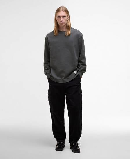 Barbour x Kaptain Sunshine Long-Sleeved T-Shirt Iron