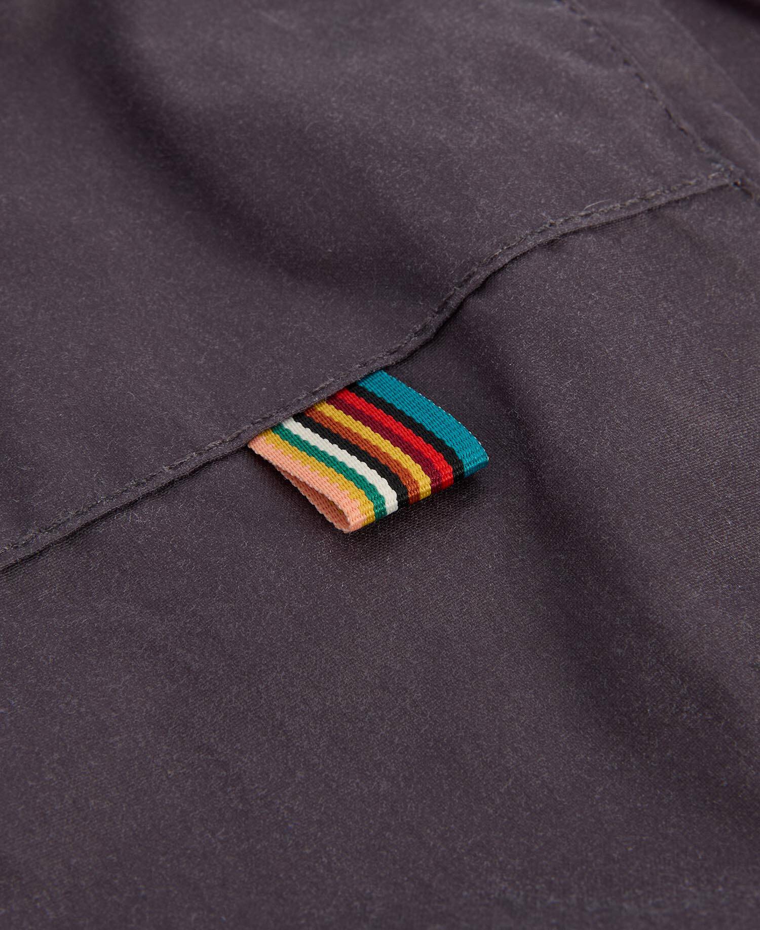 Cappuccio cerato Paul Smith loves Barbour image number 4