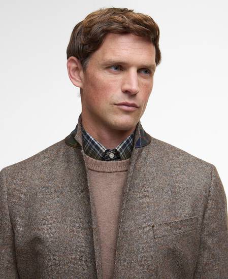 Blazer Godfrey Moons Shetland Brown Blazer Godfrey Moons Shetland Brown