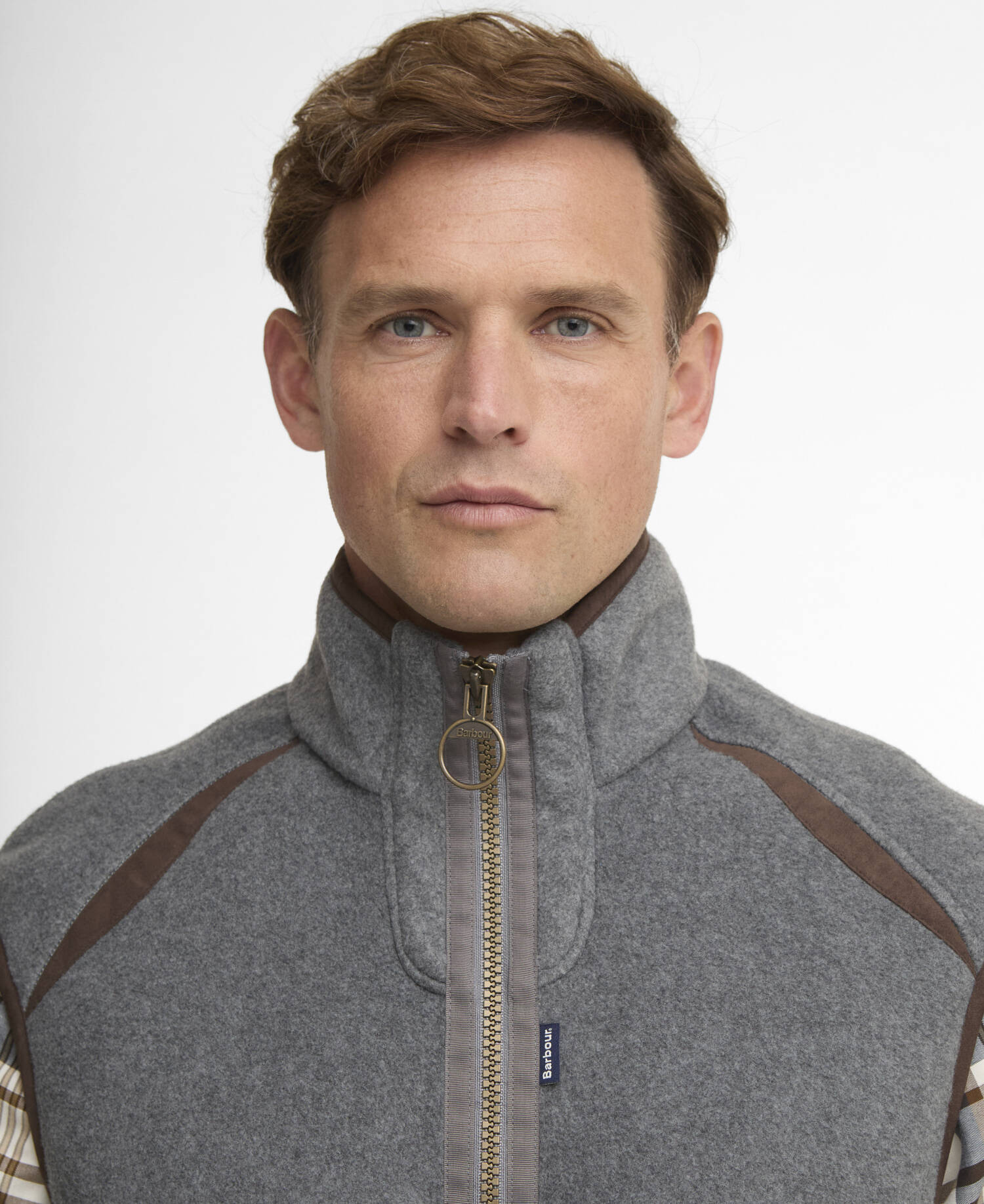 Langdale Fleece Gilet Dark Grey Marl image number 3