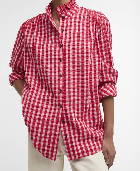 Esther Gingham Oversized Shirt Multi