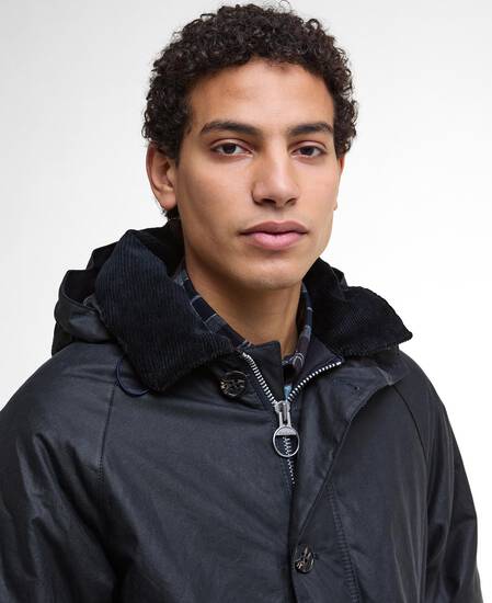 Trenchcoat Beaudale Waxed Navy