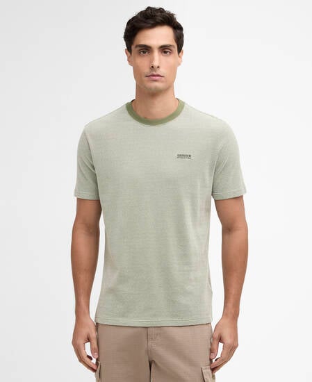 Halls Textured T-Shirt Burnt Olive