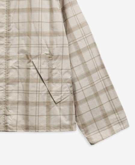 Transport Tartan Casual Jacket Mist Tartan Print