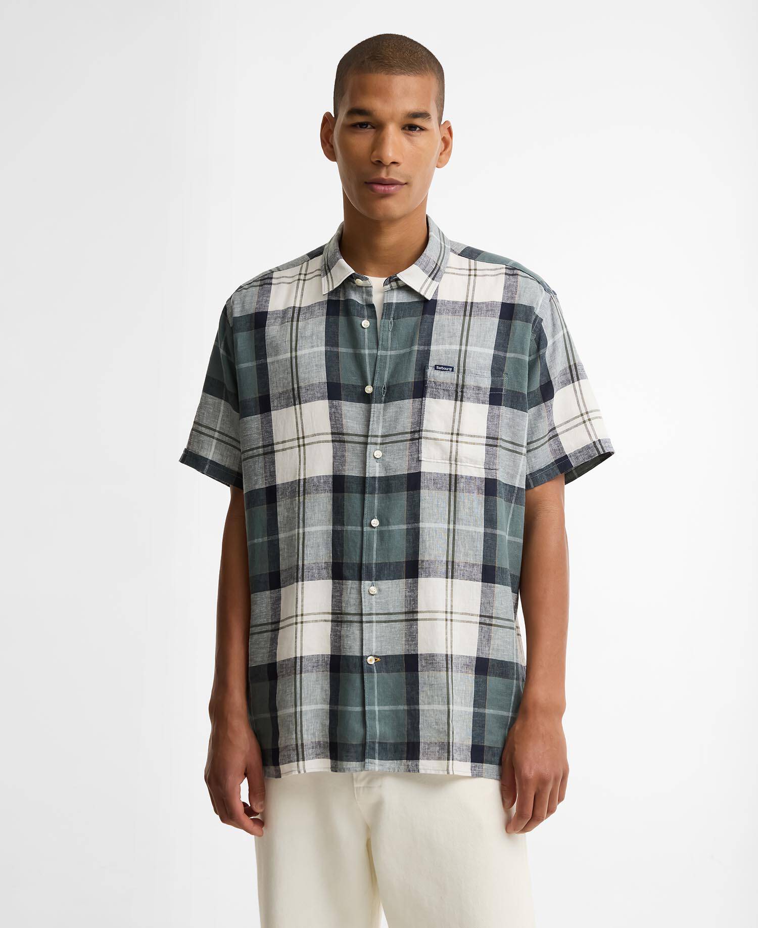 Croft Short-Sleeved Shirt Meadow Brook Tartan image number 0