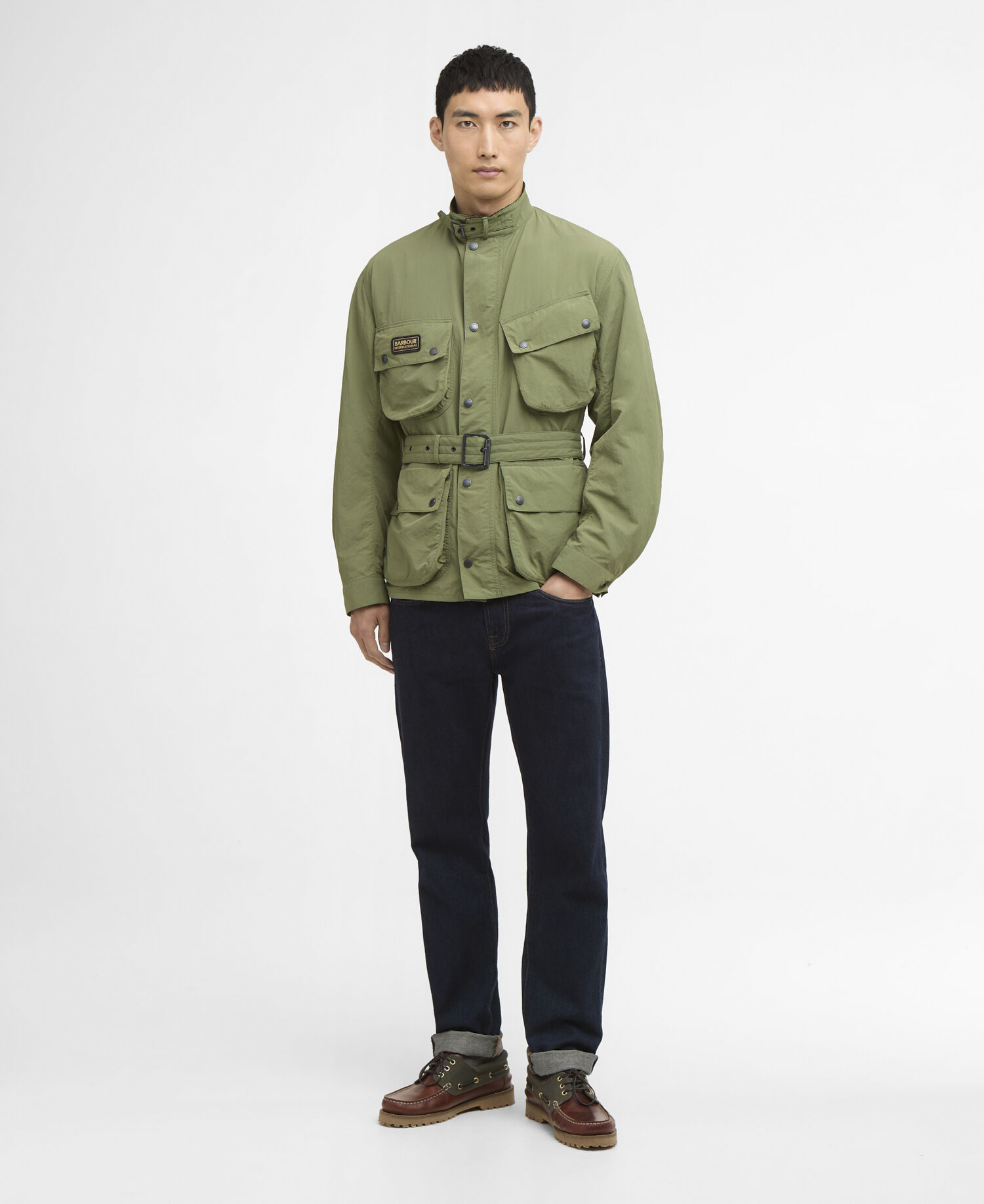 Giacca antipioggia Contemporary A7 Burnt Olive