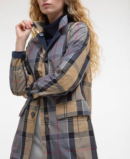 Babbity Reversible Showerproof Jacket Navy/Dress