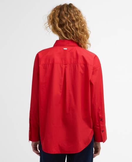 Angela Long-Sleeved Shirt Poppy Red