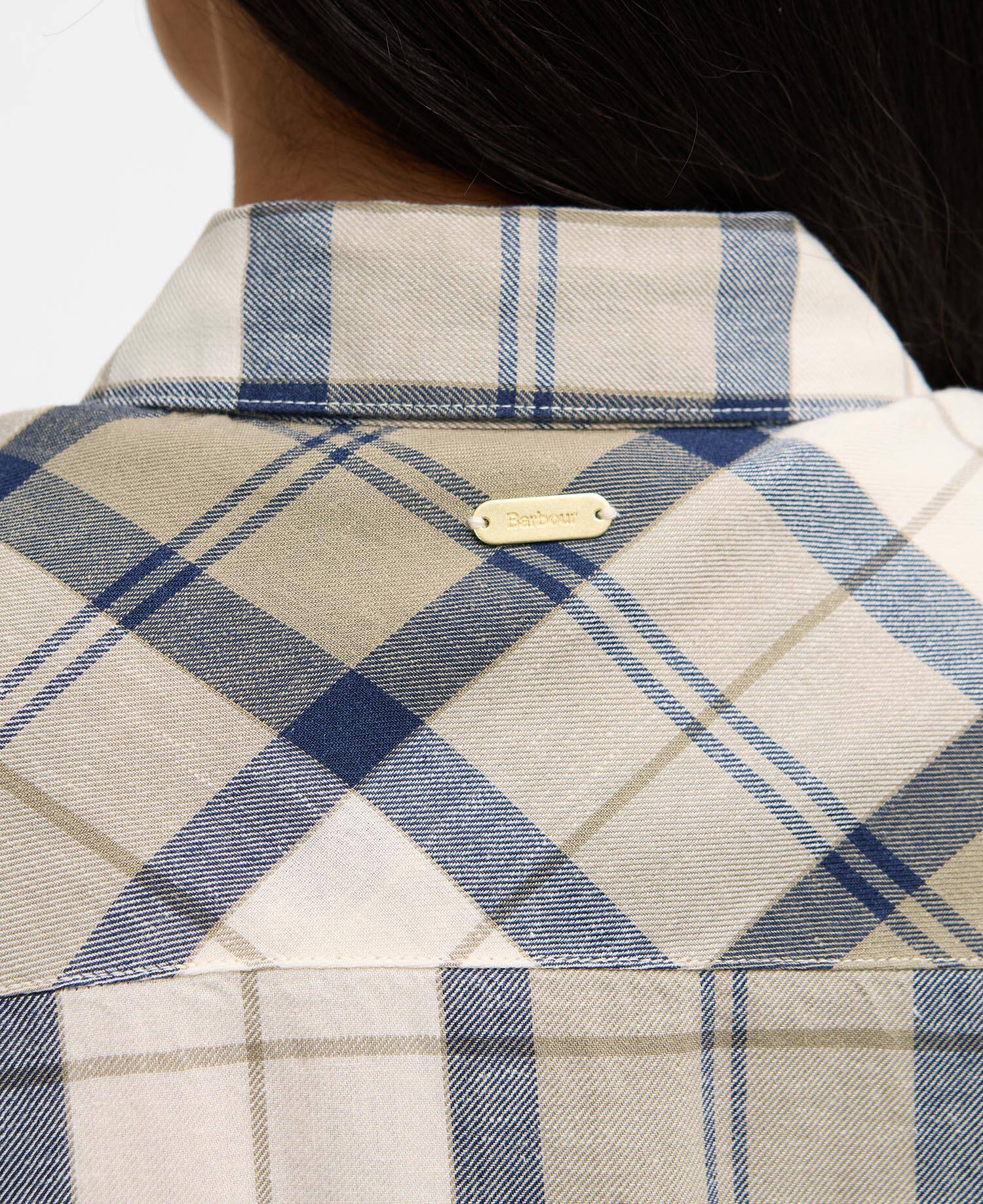 Fern Tartan Midi Dress image number 4