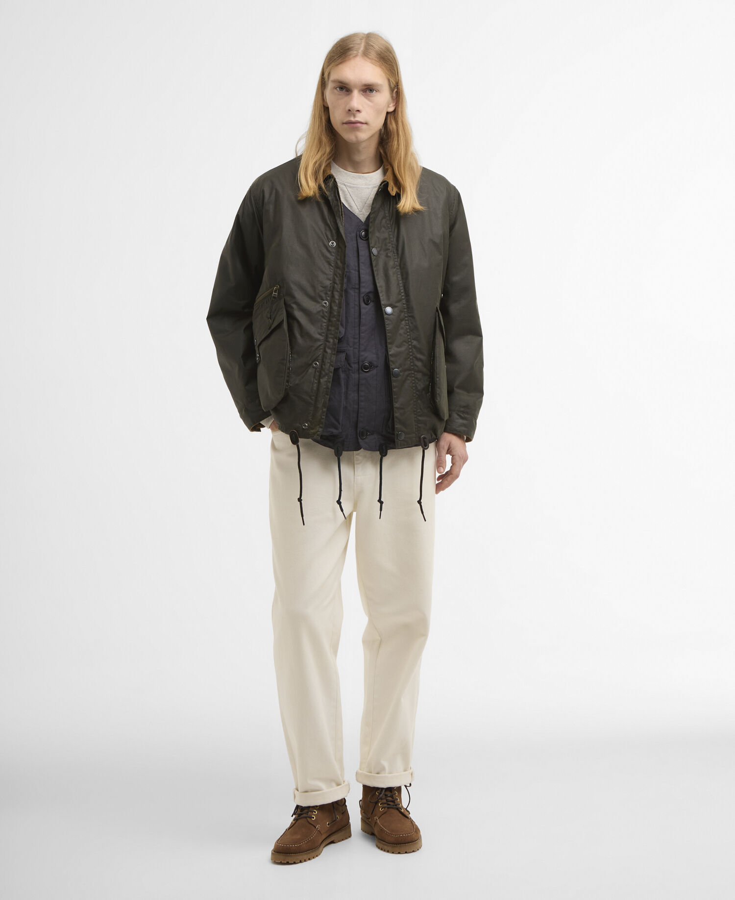 Modified Endurance Waxed Jacket Archive Olive