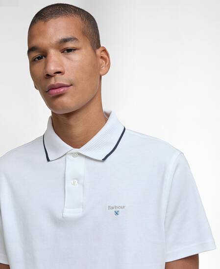 Poloshirt Hackney Tailored White