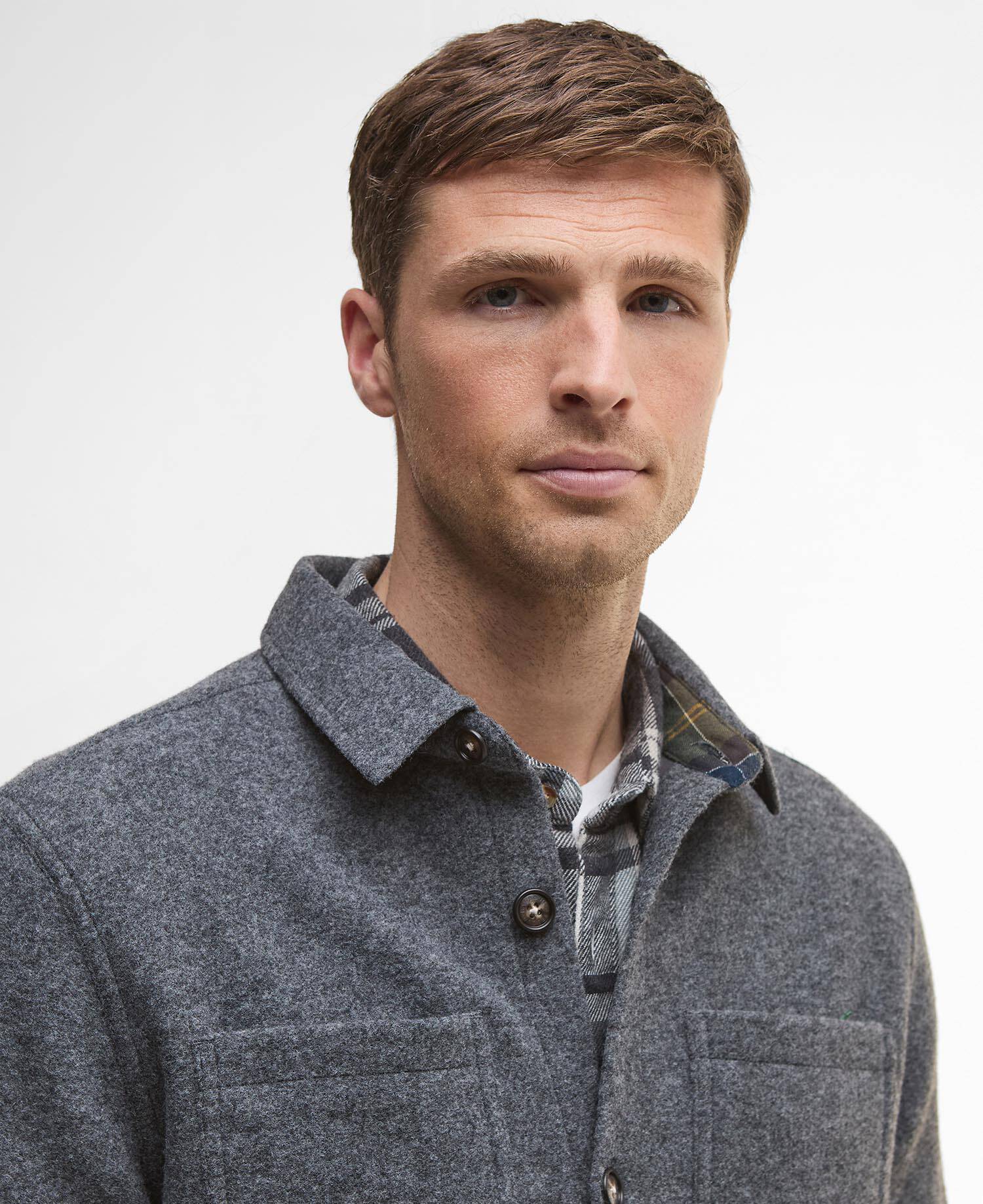 Overshirt leggermente aderente Marlow image number 3