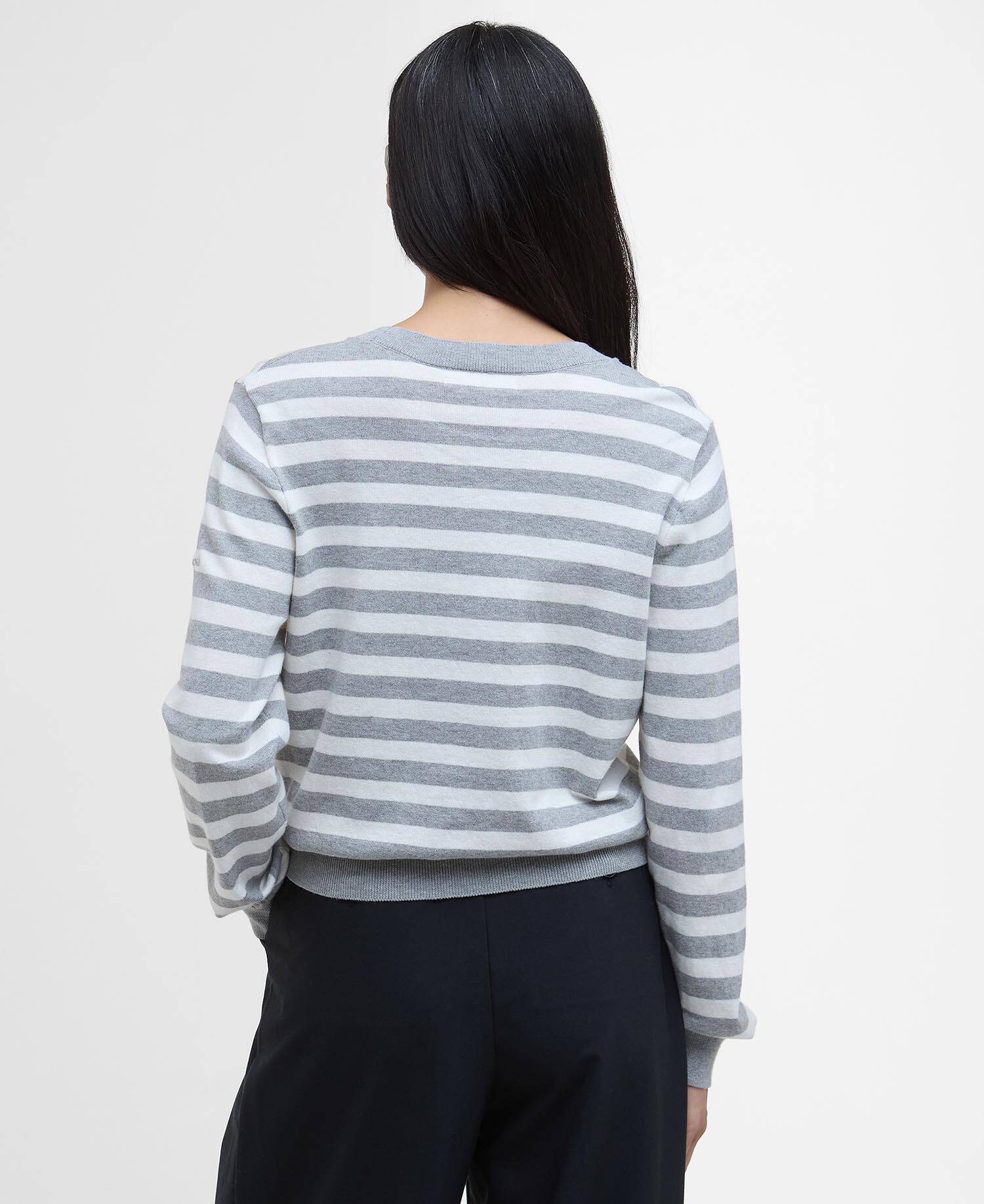 Lois Striped Crew Neck Jumper image number 2