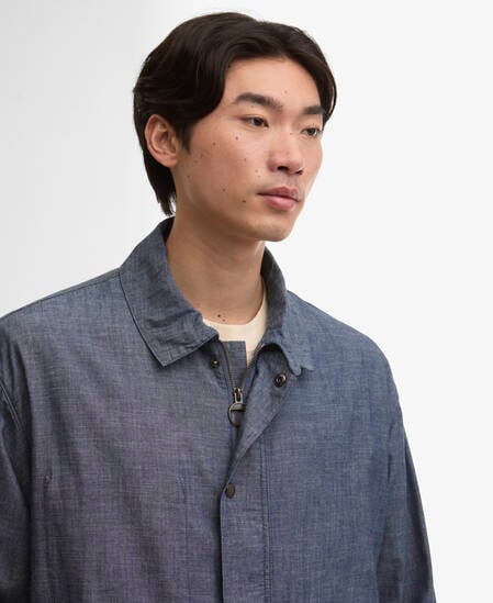 Modified Westoe Casual Jacket Chambray